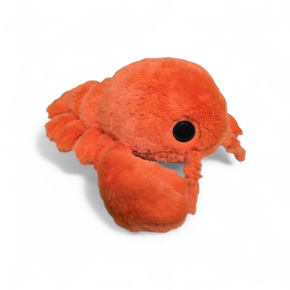 Hug a Lumps Small 1.65 lbs Lenny the Lobster Weighted Plush, Soft Stuffed Animal